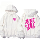 Ride or Die Hoodie – Graphic streetwear with unisex appeal