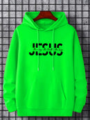 Jesus Letter Hoodie – Statement streetwear with casual comfort