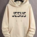 Jesus Letter Hoodie – Statement streetwear with casual comfort