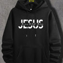 Jesus Letter Hoodie – Statement streetwear with casual comfort