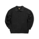 Retro Knit Polo Sweater Vintage-inspired comfort with modern appeal