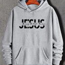 Jesus Letter Hoodie – Statement streetwear with casual comfort