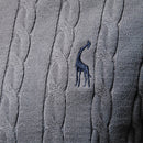 Embroidered Knit Pullover – Classic texture with a playful detail