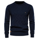 Argyle Knit Pullover             Classic winter knit with a modern touch