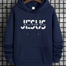 Jesus Letter Hoodie – Statement streetwear with casual comfort