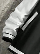 Letter Print Varsity Jacket – Urban attitude with a biker edge