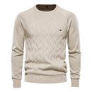 Argyle Knit Pullover             Classic winter knit with a modern touch