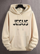 Jesus Letter Hoodie – Statement streetwear with casual comfort