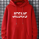 Jesus Letter Hoodie – Statement streetwear with casual comfort