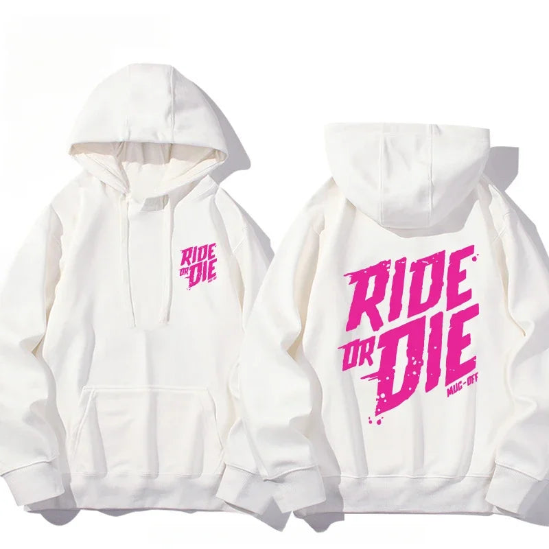 Ride or Die Hoodie – Graphic streetwear with unisex appeal