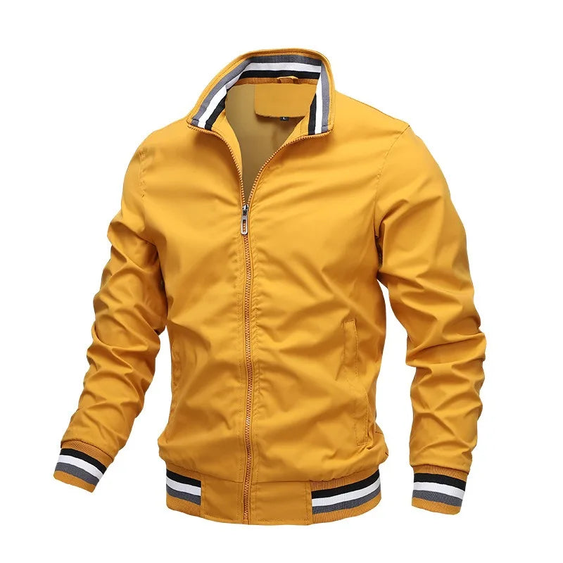 Waterproof Stand Collar Jacket – Functional design with urban style