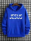 Jesus Letter Hoodie – Statement streetwear with casual comfort
