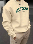 California Print Sweatshirt – Relaxed streetwear with a West Coast vibe