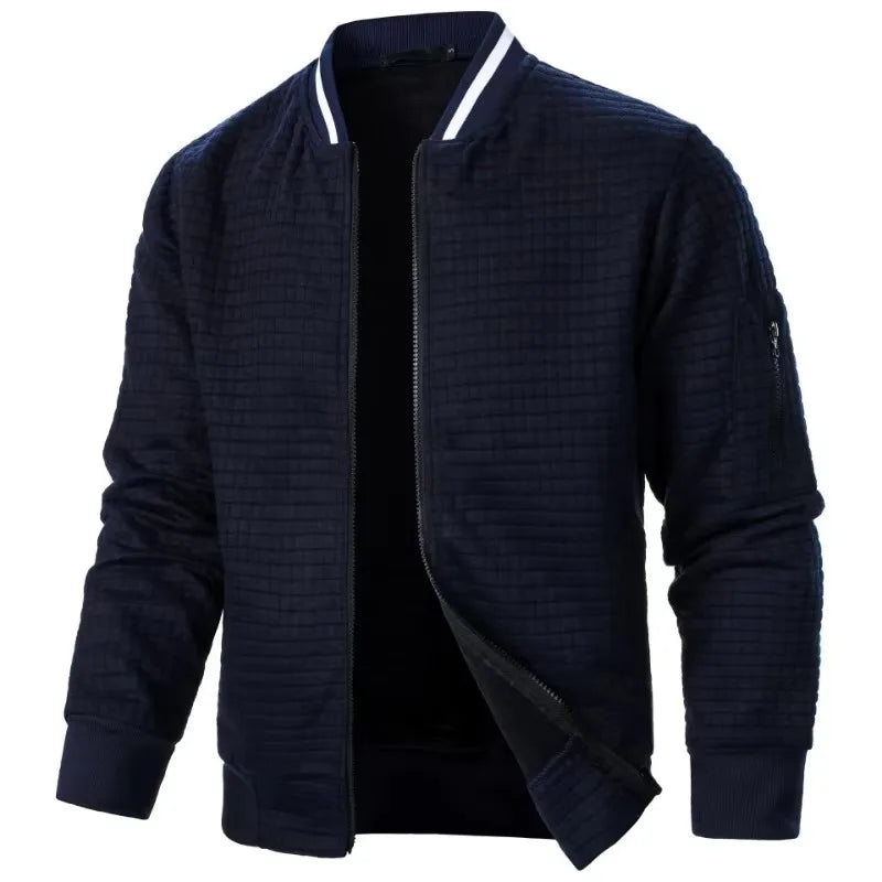 Baseball Zipper Jacket – Classic casual with a modern edge