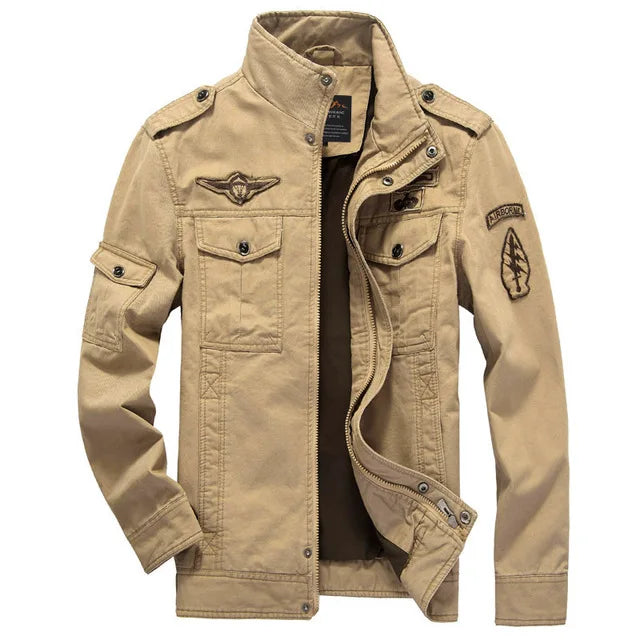 Army Cargo Jacket – Military-inspired style for every size