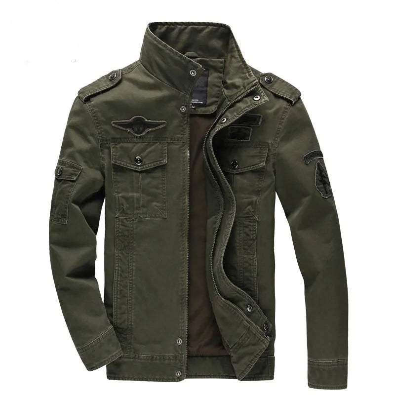 Army Cargo Jacket – Military-inspired style for every size