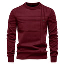 Striped Crewneck Sweater Casual comfort with a refined touch