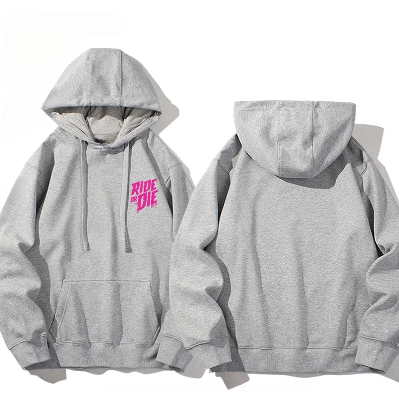 Ride or Die Hoodie – Graphic streetwear with unisex appeal