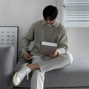 Retro Half-Zip Sweater – Casual comfort with a modern twist