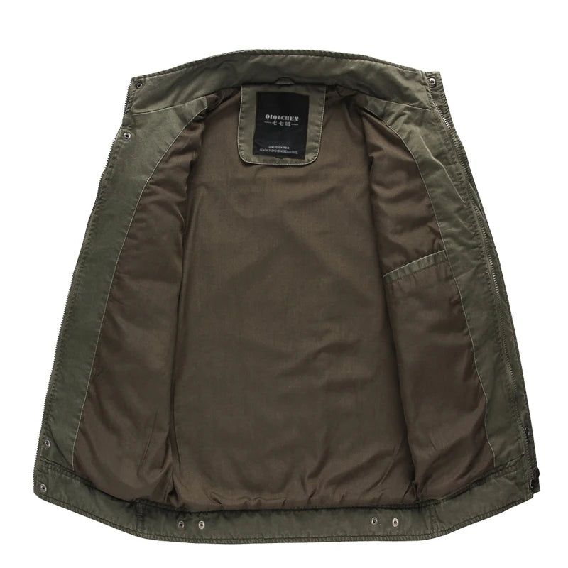 Army Cargo Jacket – Military-inspired style for every size
