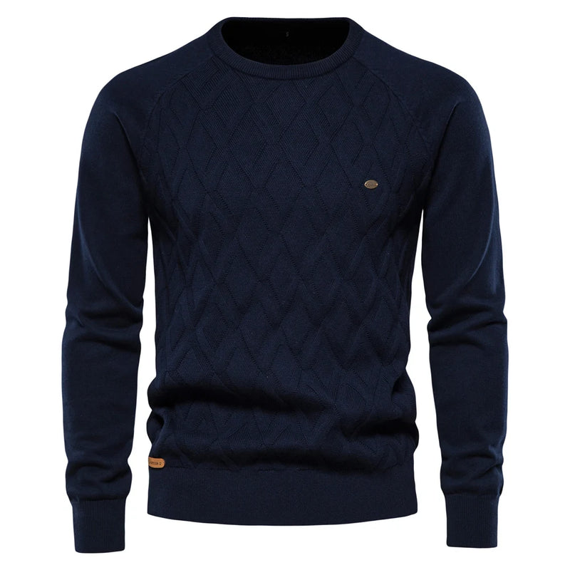 Argyle Knit Pullover             Classic winter knit with a modern touch