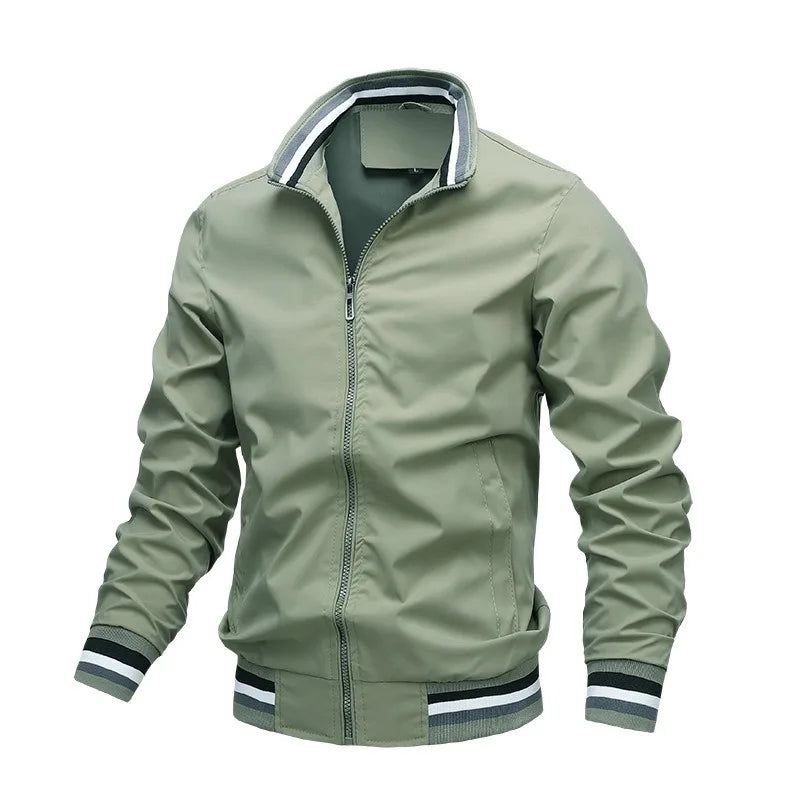 Waterproof Stand Collar Jacket – Functional design with urban style