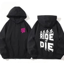 Ride or Die Hoodie – Graphic streetwear with unisex appeal