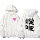 Ride or Die Hoodie – Graphic streetwear with unisex appeal