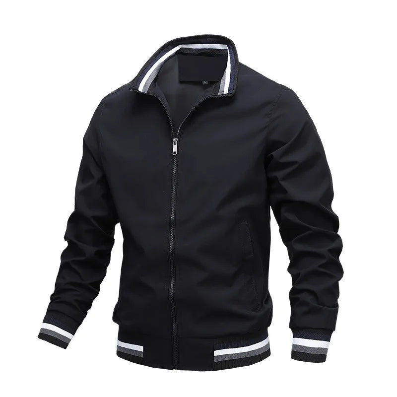 Waterproof Stand Collar Jacket – Functional design with urban style