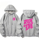 Ride or Die Hoodie – Graphic streetwear with unisex appeal