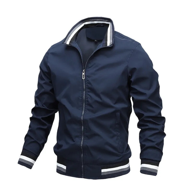 Waterproof Stand Collar Jacket – Functional design with urban style