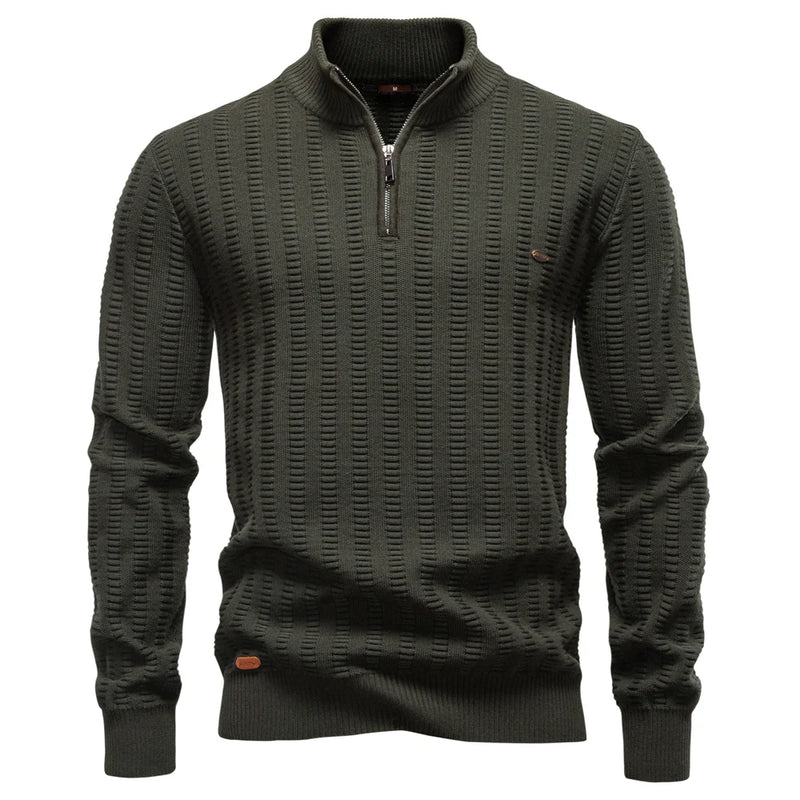 Luxury Striped Crewneck – Timeless stripes with an old-money charm