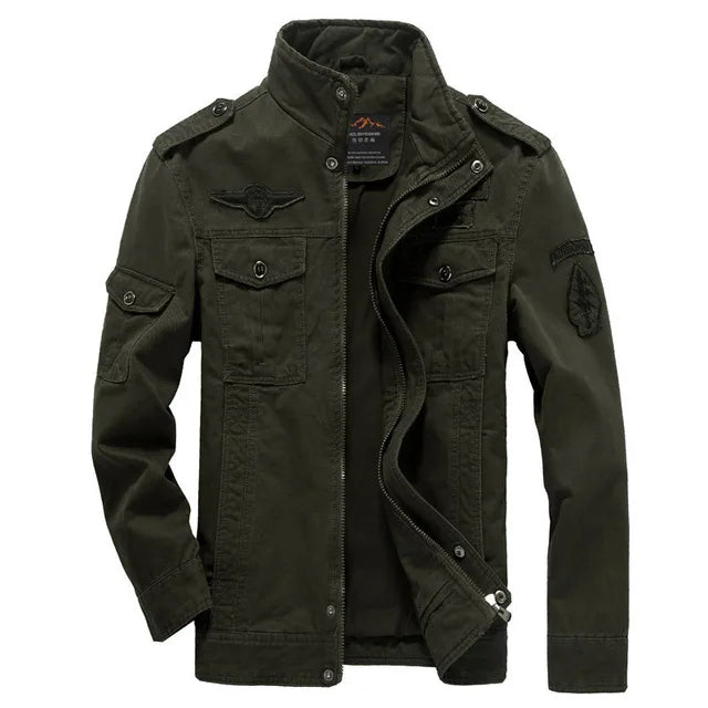Army Cargo Jacket – Military-inspired style for every size