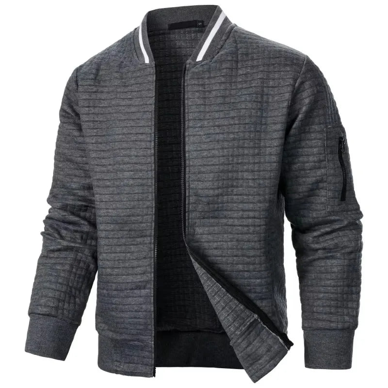 Baseball Zipper Jacket – Classic casual with a modern edge