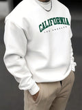California Print Sweatshirt – Relaxed streetwear with a West Coast vibe