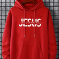 Jesus Letter Hoodie – Statement streetwear with casual comfort