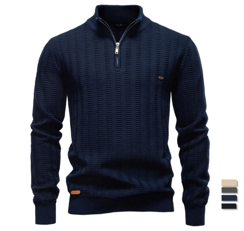 Luxury Striped Crewneck – Timeless stripes with an old-money charm